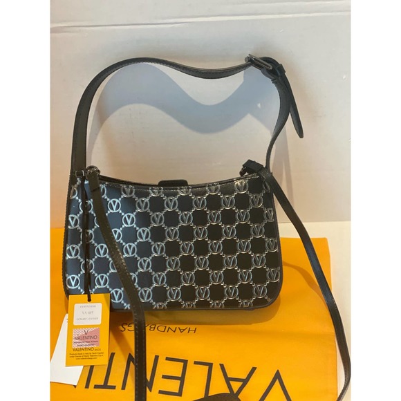 VALENTINO BY MARIO VALENTINO Kai Logo Monogram Shoulder Bag - Picture 4 of 9